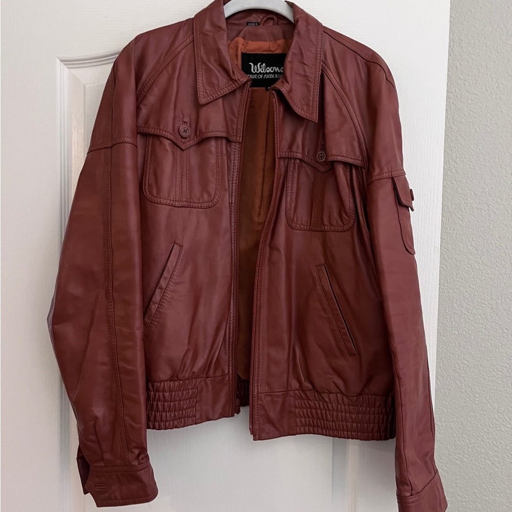 Wilson’s genuine leather jacket